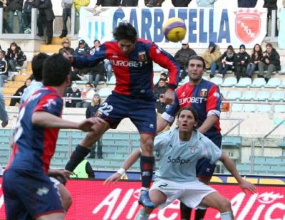 Borriello scores his 10th goal of the season: 1-2