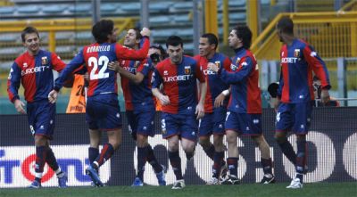 Lazio-Genoa 1-2 (2 goals of Borriello)