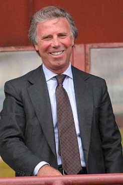 Genoa’s president Enrico Preziosi