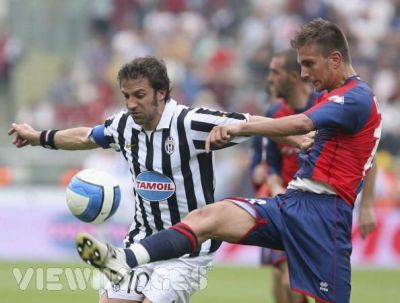 Domenico Criscito in the shirt he loves the most