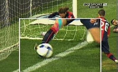 The shot of Balotelli did completely pass the goalline ?!