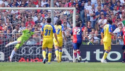 Ruben Olivera scored the second goal against Chievo (17-05-2009)