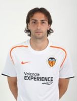 Emiliano Moretti 28 years old defender of Valencia (Spain)