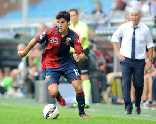 GENOVA - NOV 10, 2018: Genoa Celebrates The Goal. C.F.C Genoa